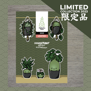 A6 Stickersheet - Limited 2023 Houseplant Collection
