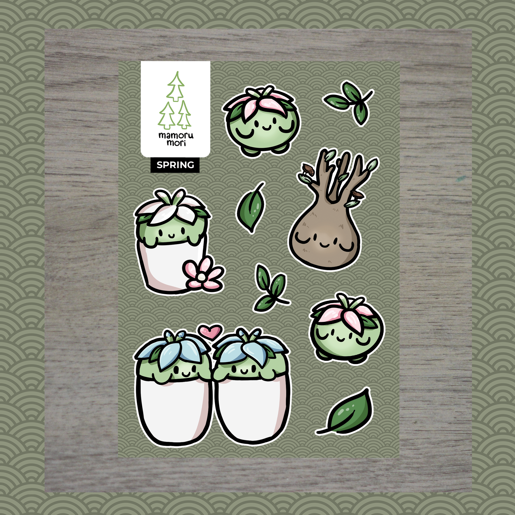 A6 Stickersheet - Spring Collection