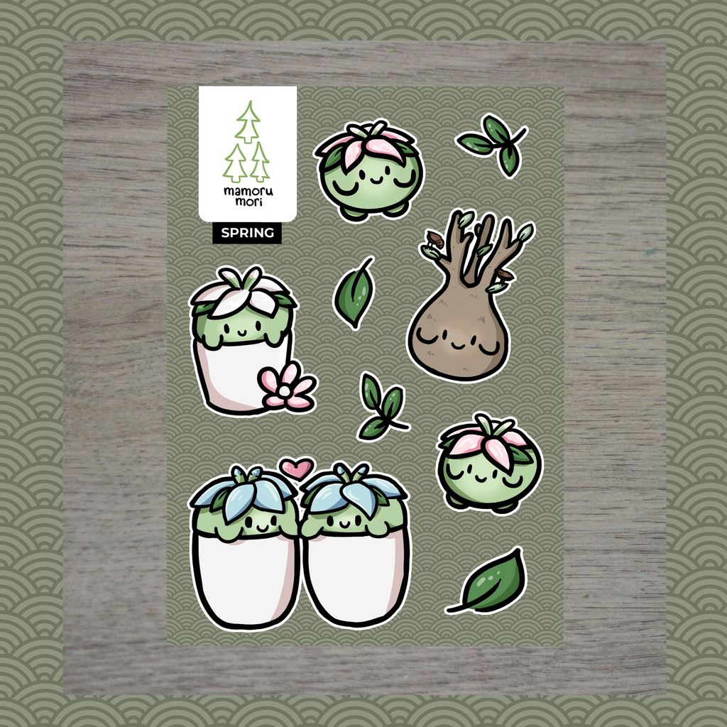 A6 Stickersheet - Spring Collection