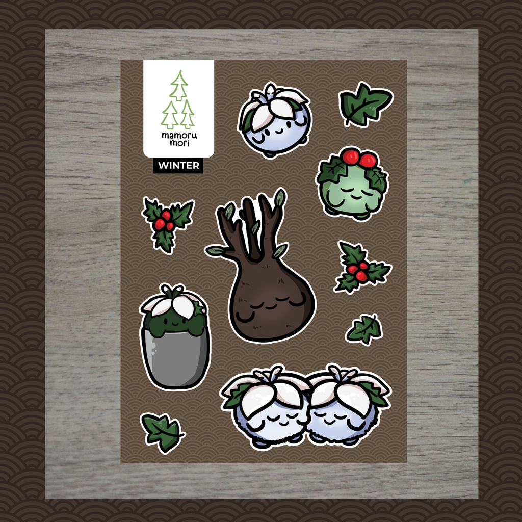 A6 Stickersheet - Winter Collection